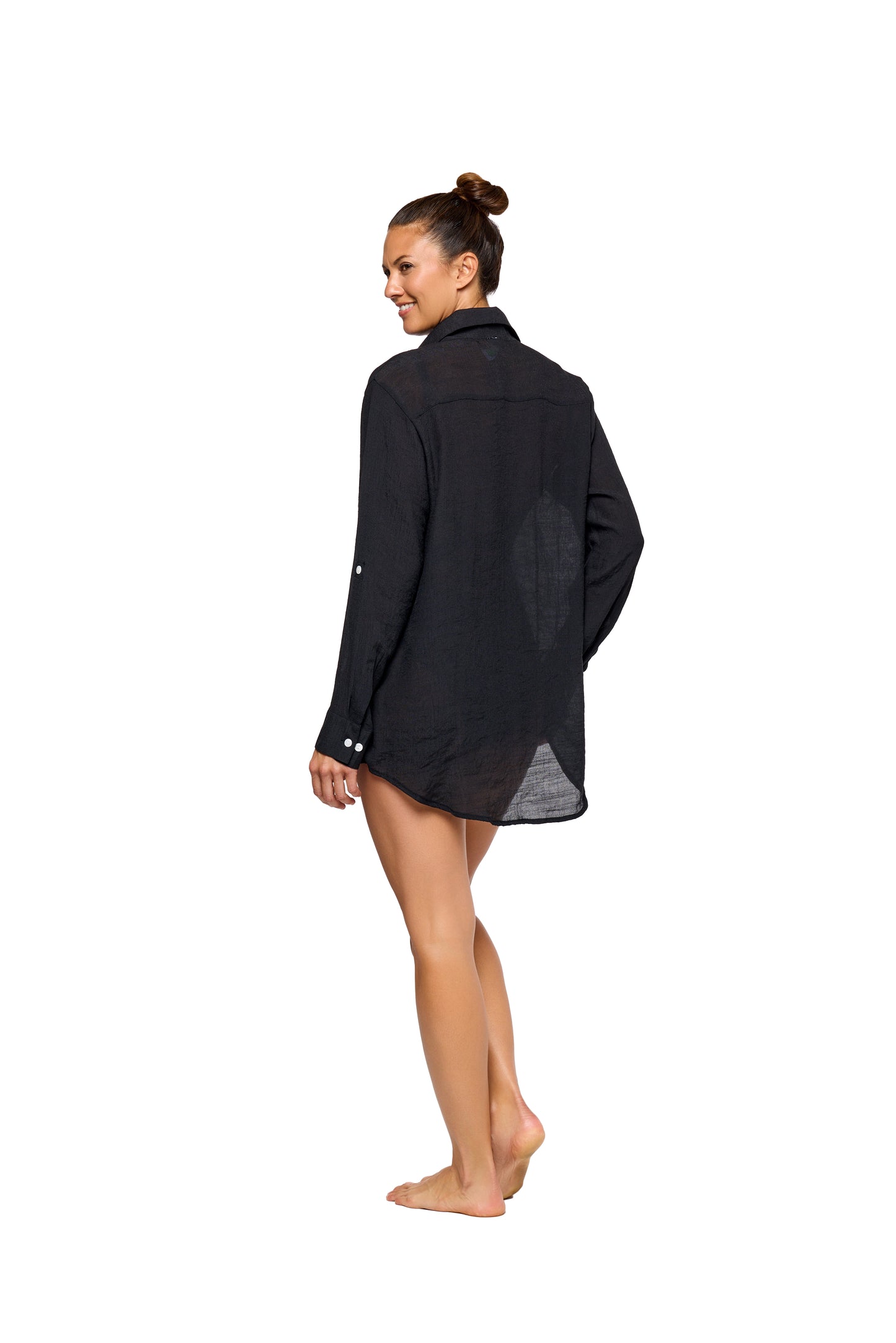 Good Karma - Woven Vacation Shirt - Black