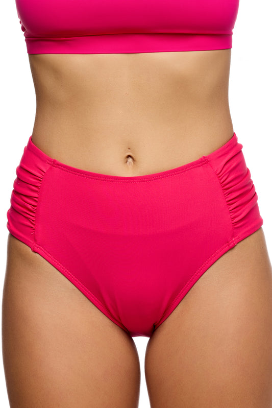 Good Karma - High Waist Chopra Swim Bottom - Paradise