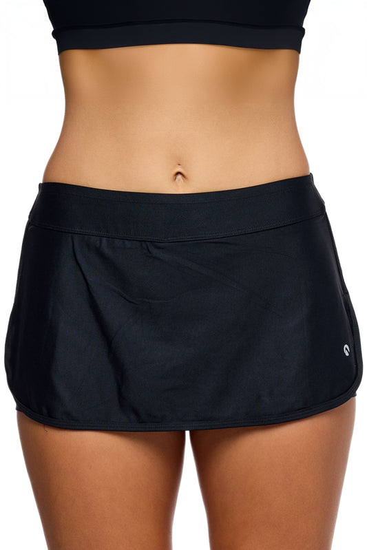 Good Karma - Lotus Skort - Black