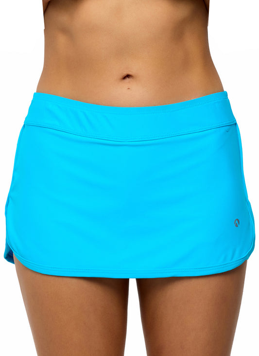 Good Karma - Lotus Skort - Bio Blue