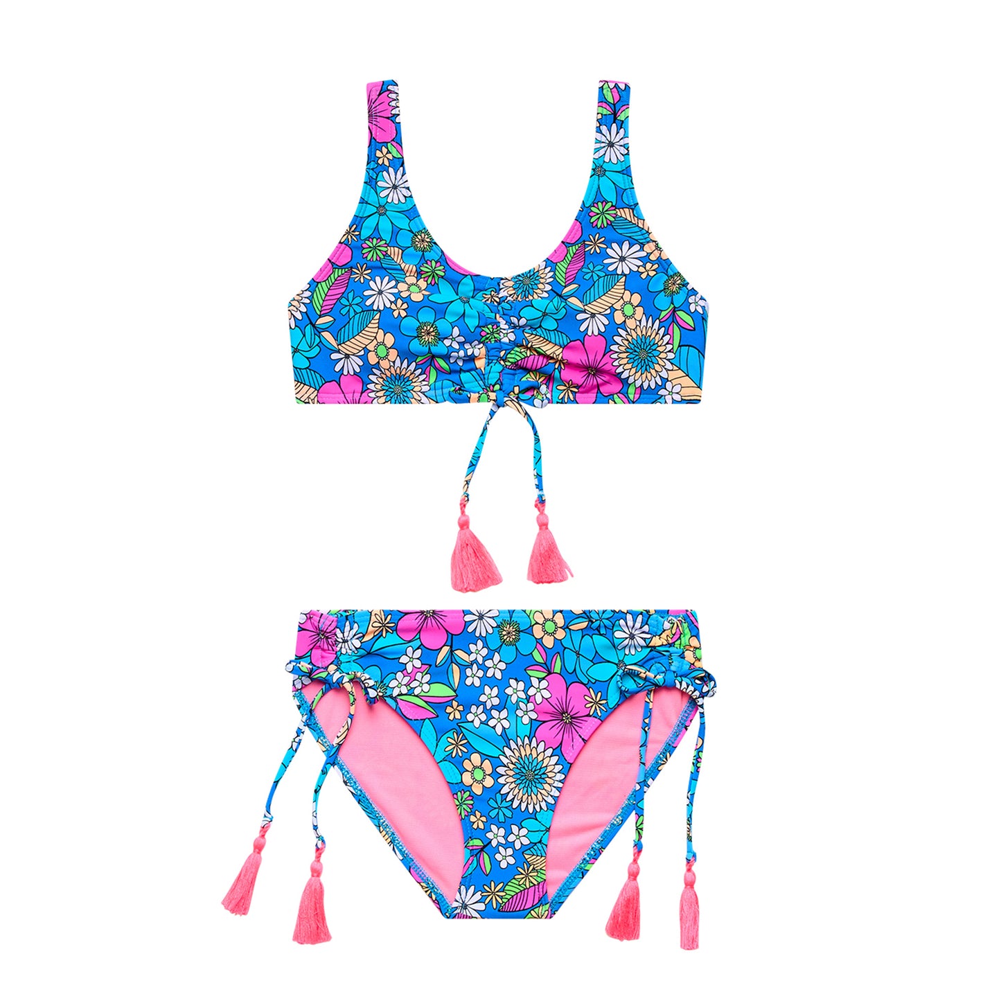 Big Girls Electric Ave - Bralette and Hipster Bottom