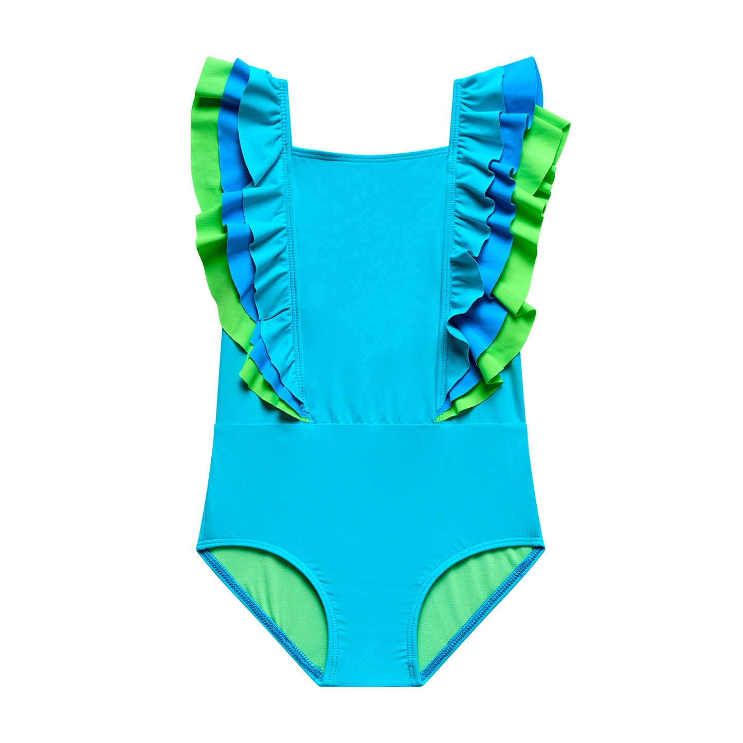 Little Girls Sunsets - Ruffle One Piece