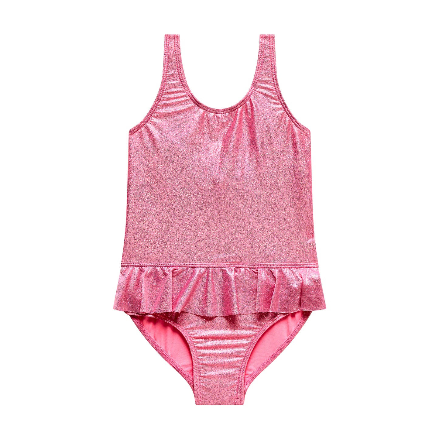 Little Girls Shine Like a Diamond - Ruffle Waist One Piece