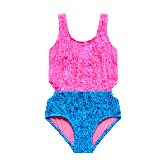 Little Girls Scrunchies - Cutout One Piece