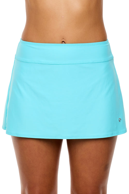 Good Karma - Courtside Swim Skirt - Surf
