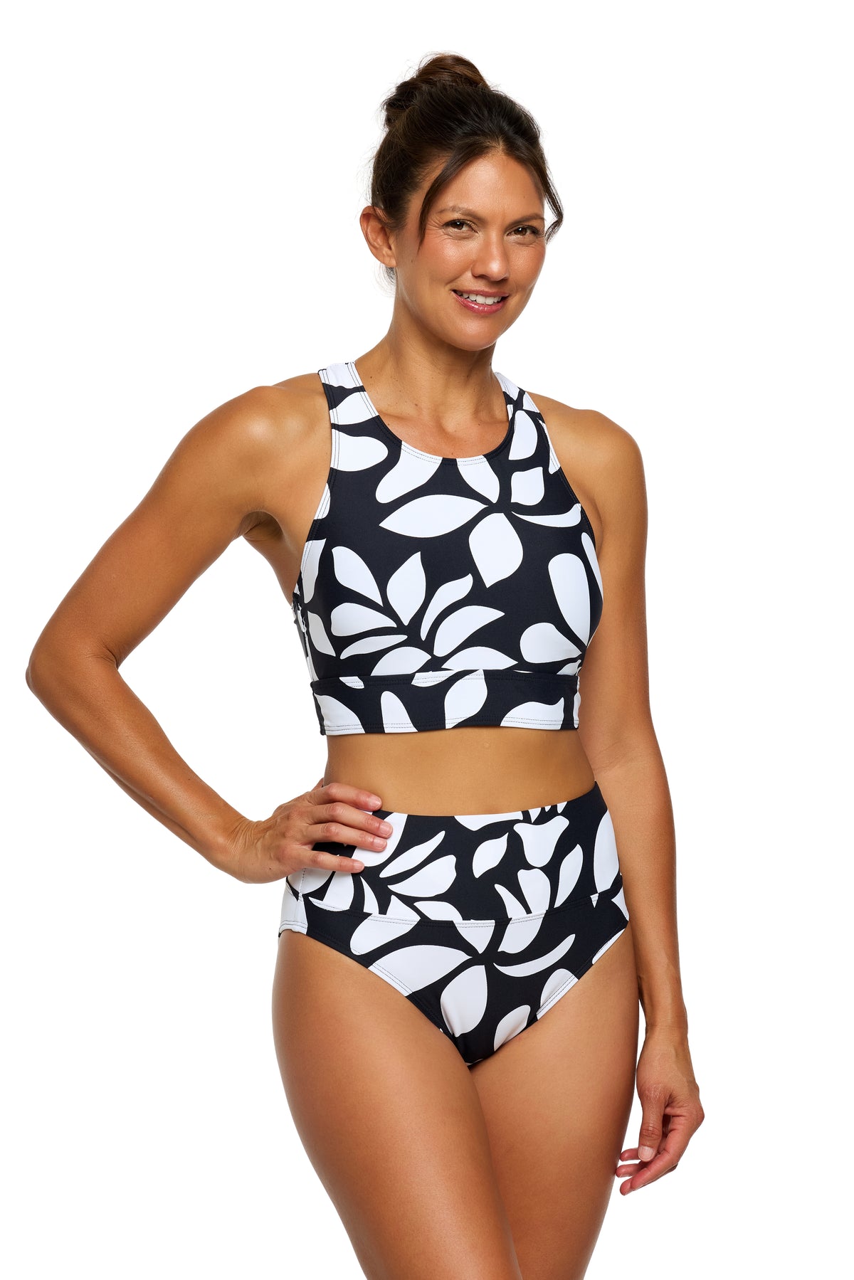 Current Mood - Harmony High Waist Swim Bottom