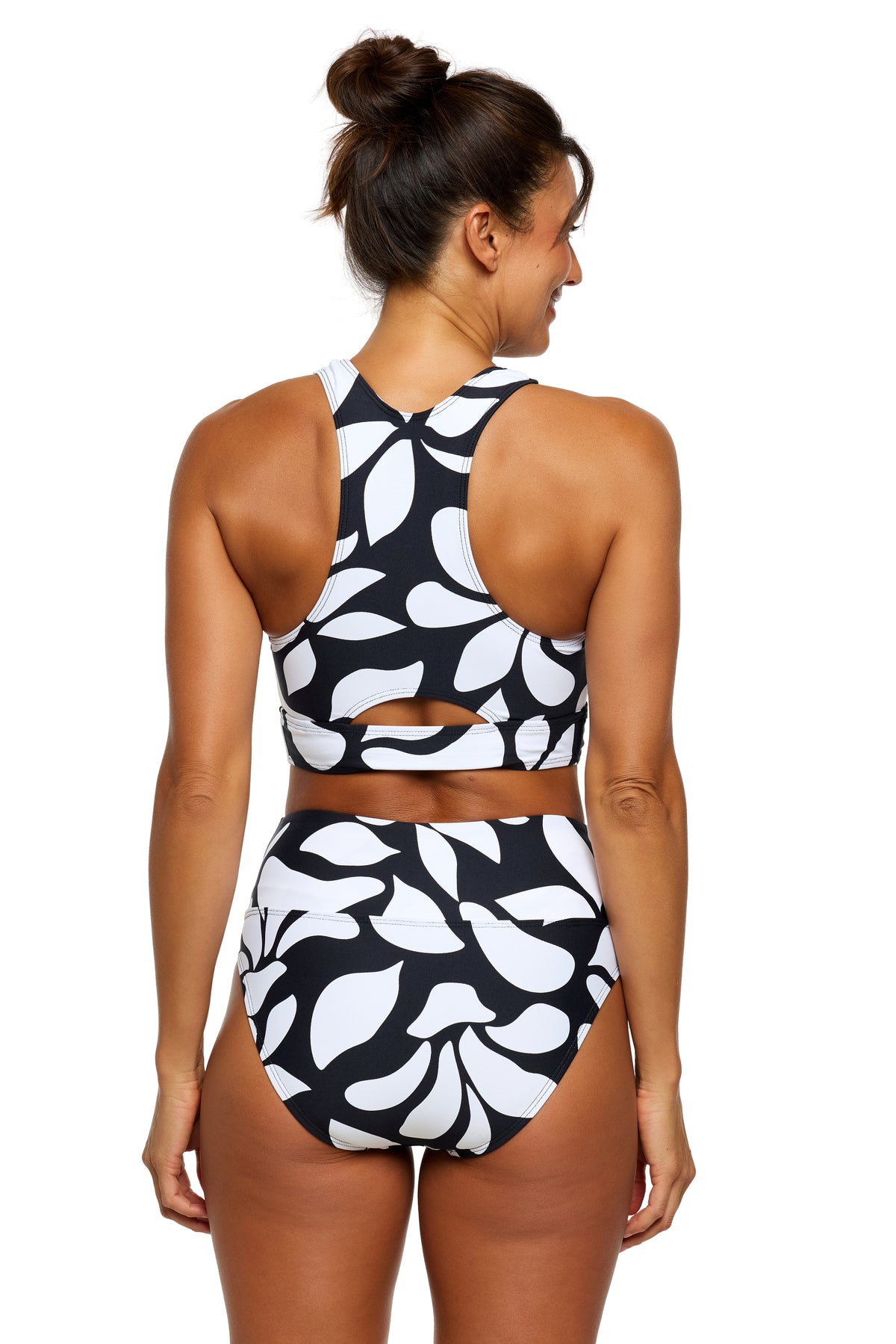 Current Mood - Heat High Neck Swim Top