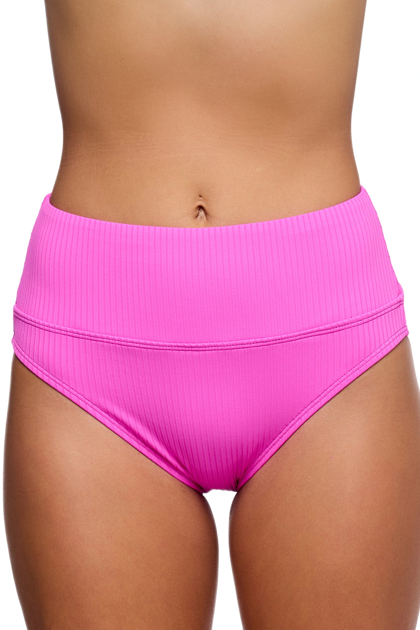 In The Groove - Harmony High Waist Bottom - Plumeria