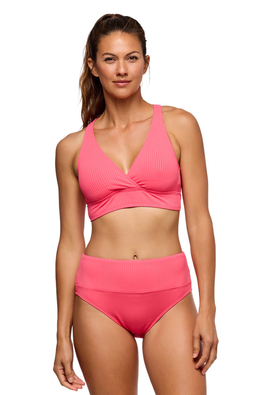 In The Groove - 25 Min Bikini Top - Zinc