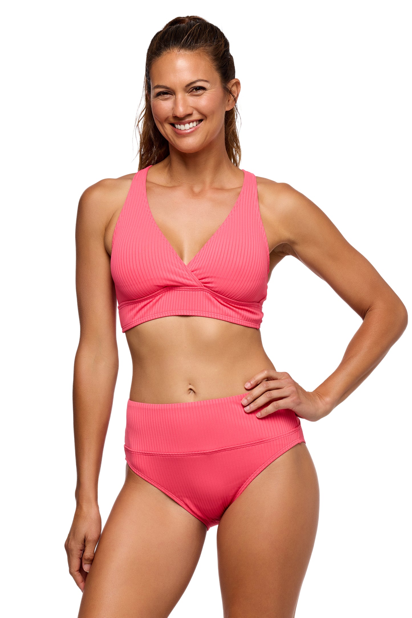 In The Groove - 25 Min Bikini Top - Zinc