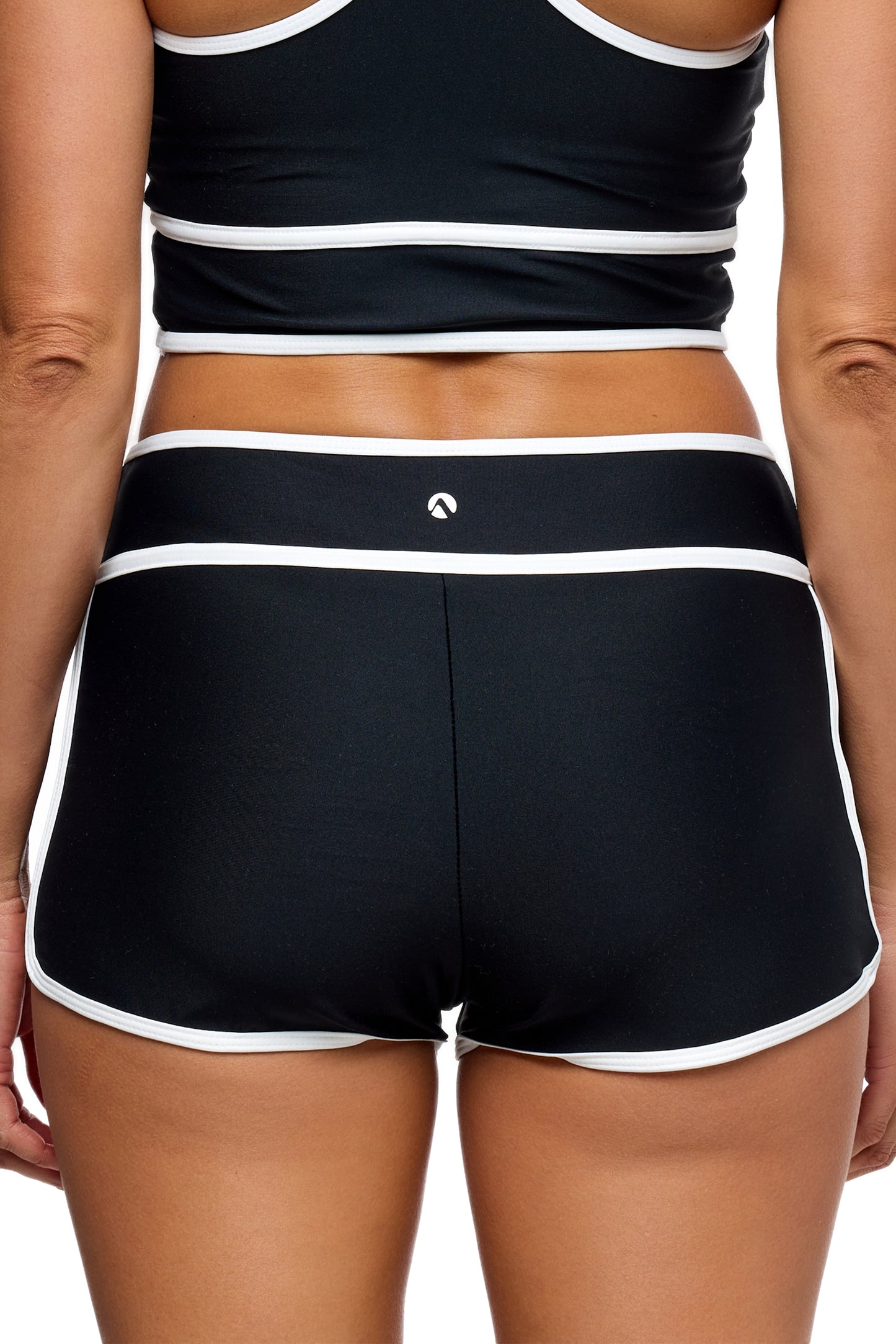 On The Run - Dolphin Short - Black