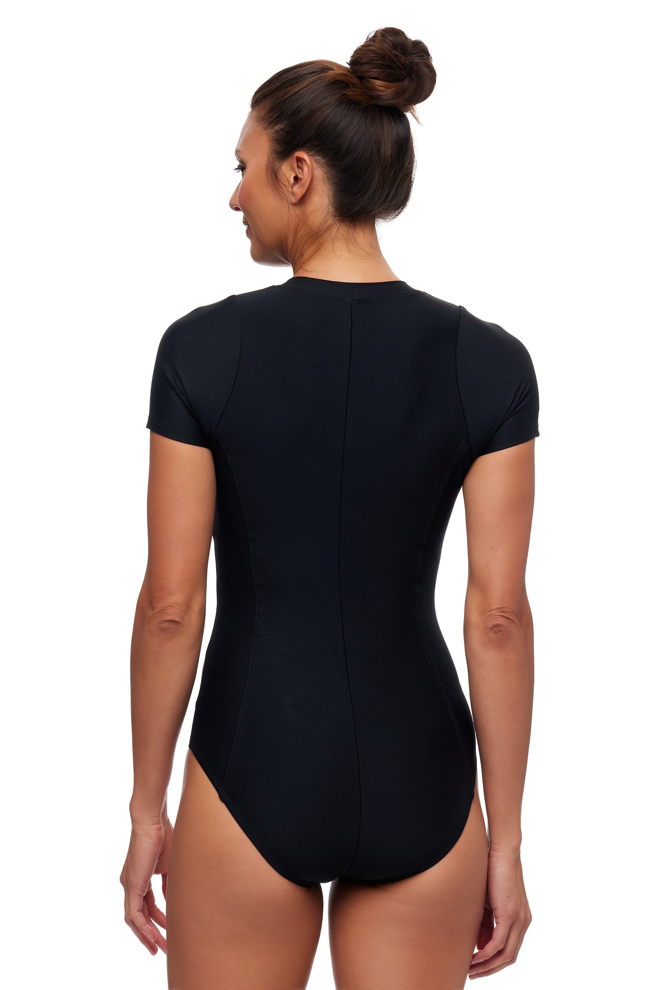 Good Karma - Malibu Zip One Piece - Black