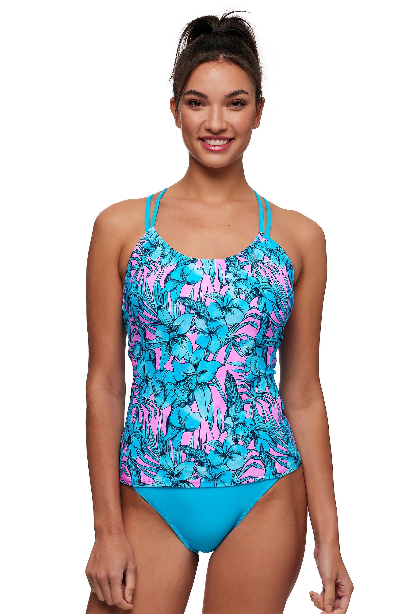 Luau - Third Eye Tankini - Light Blue