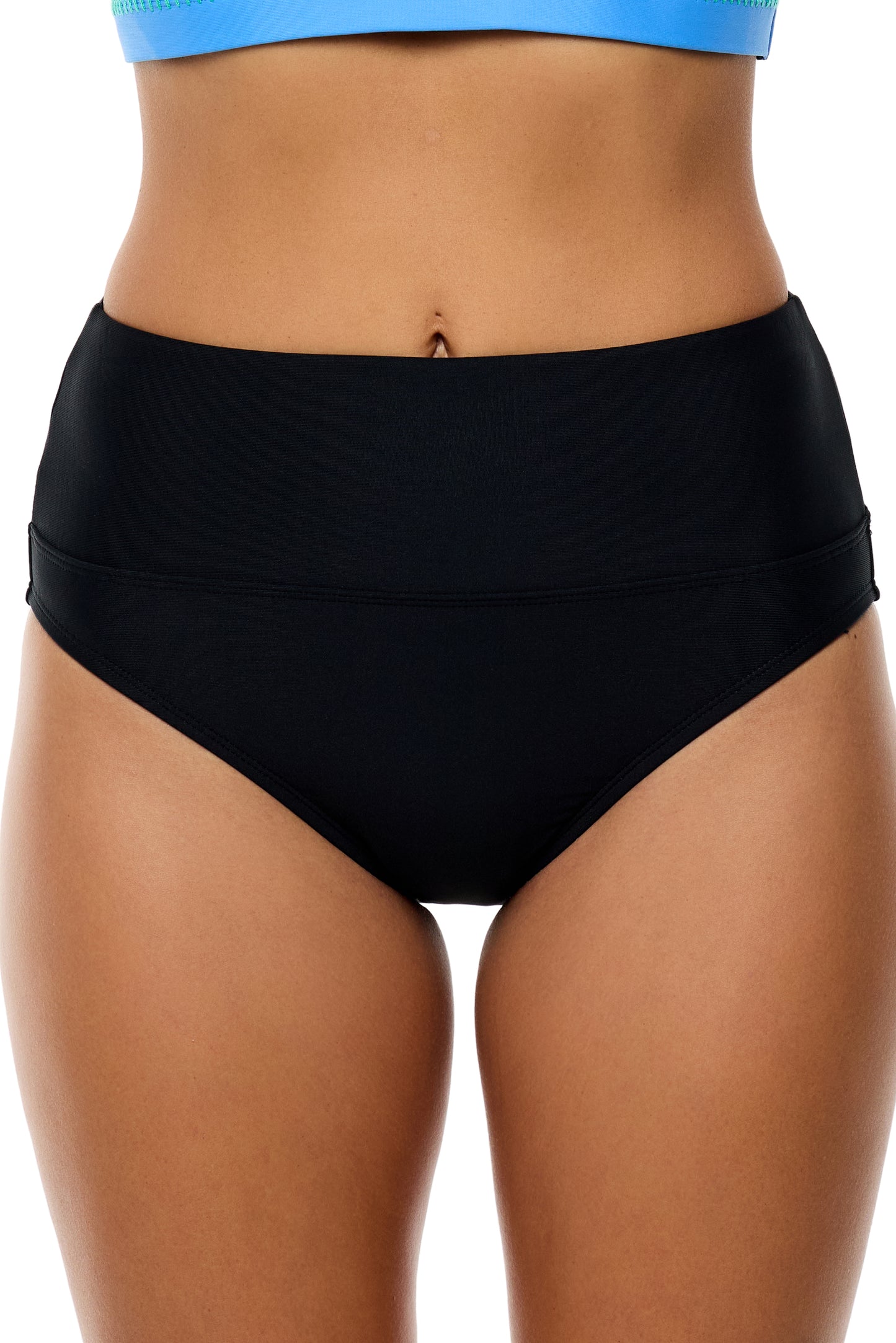 Good Karma - Harmony High Waist Swim Bottom - Black