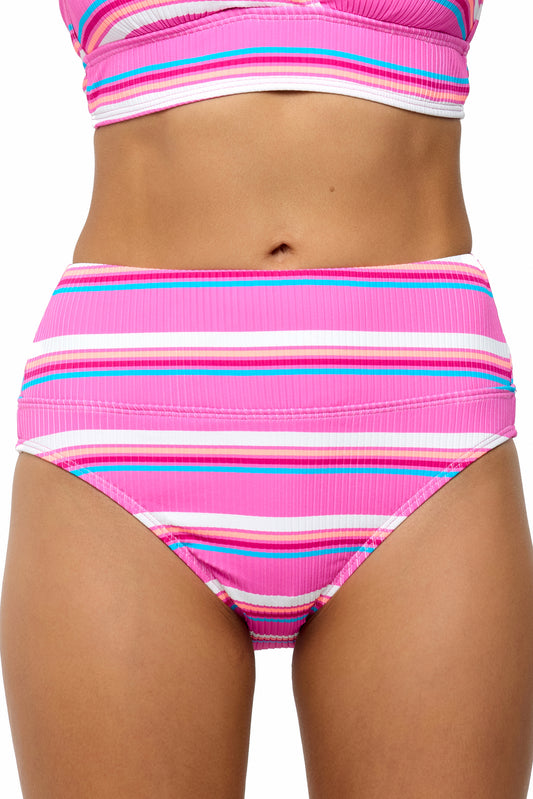 Candy Stripe - Harmony High Waist Bottom