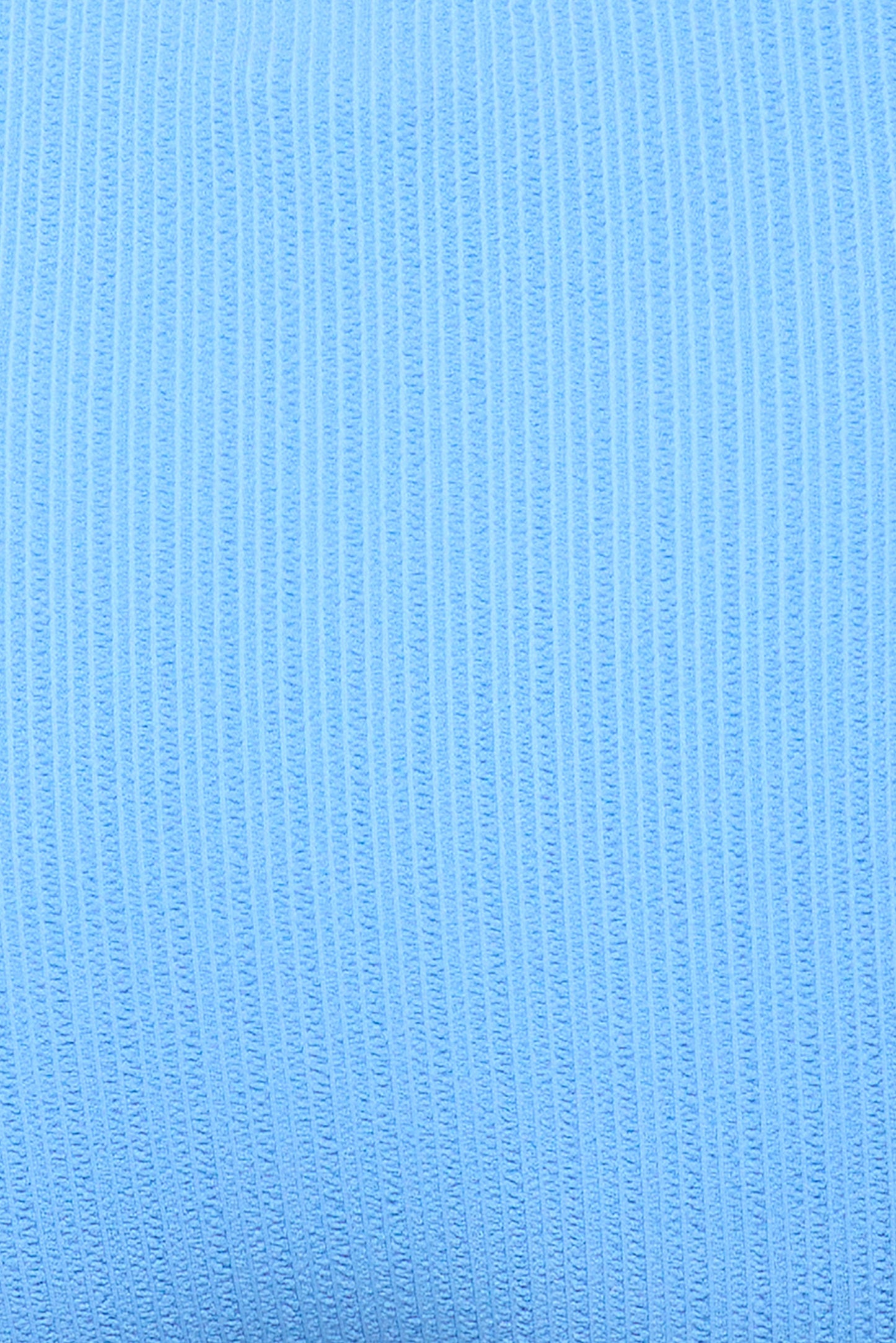 Mini Pucker Rib - Harmony High Waist Swim Bottom - True Blue