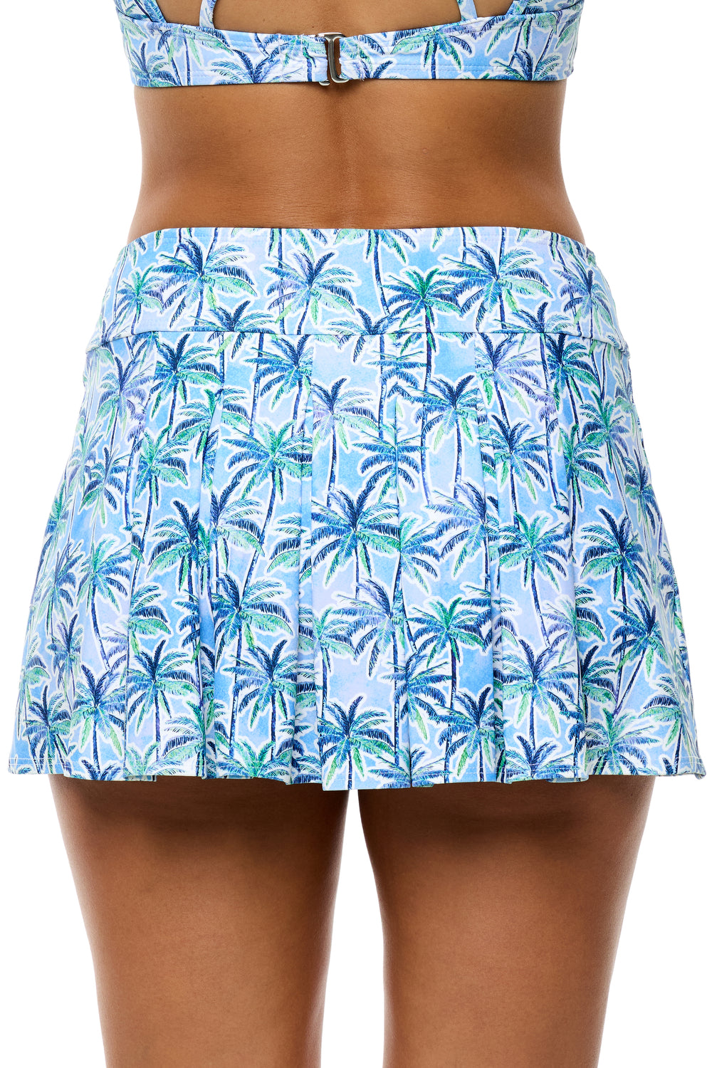 Oasis - Courtside Swim Skort - True Blue