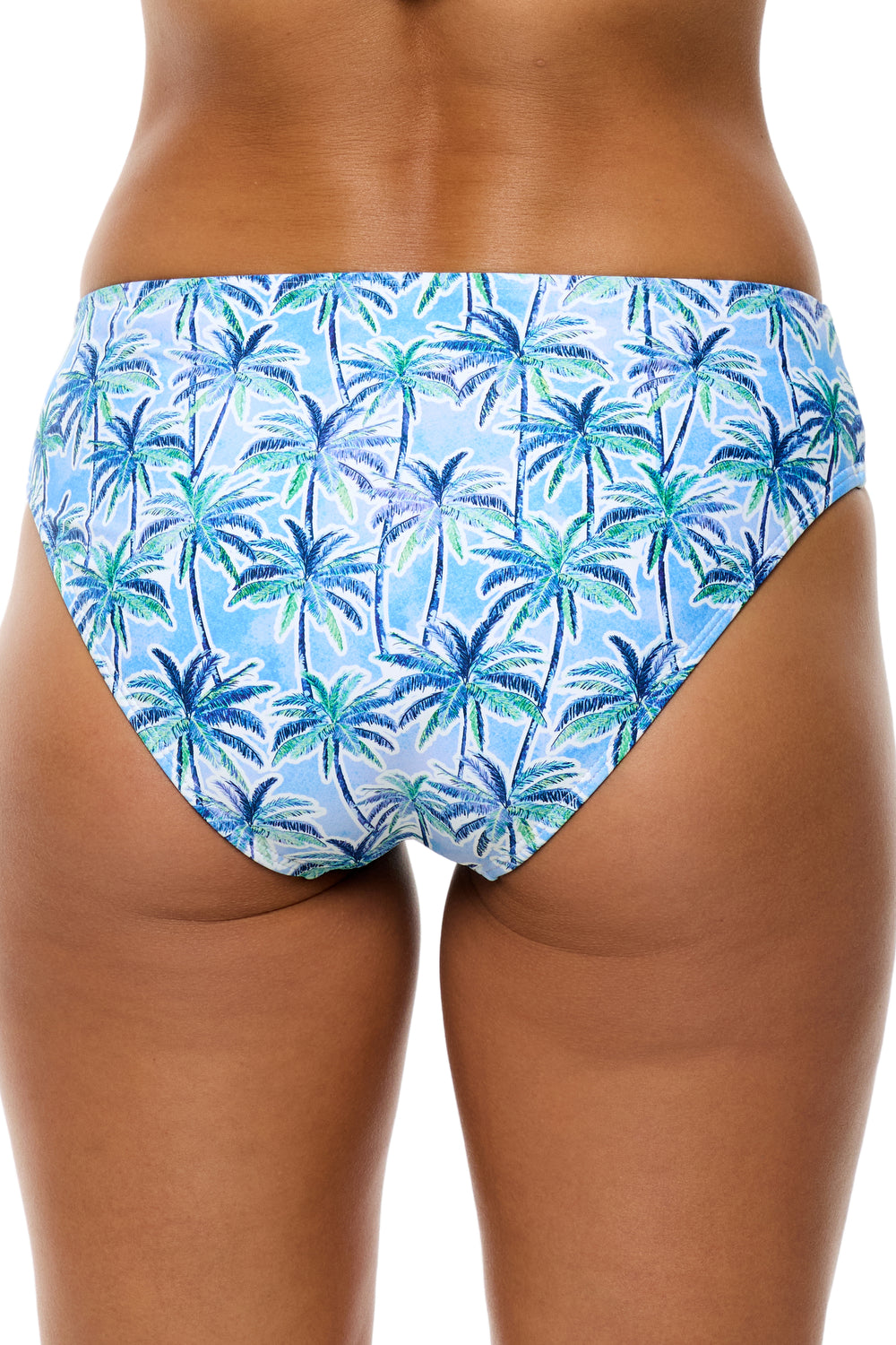 Oasis - Shoreside Midrise Retro Swim Bottom - True Blue