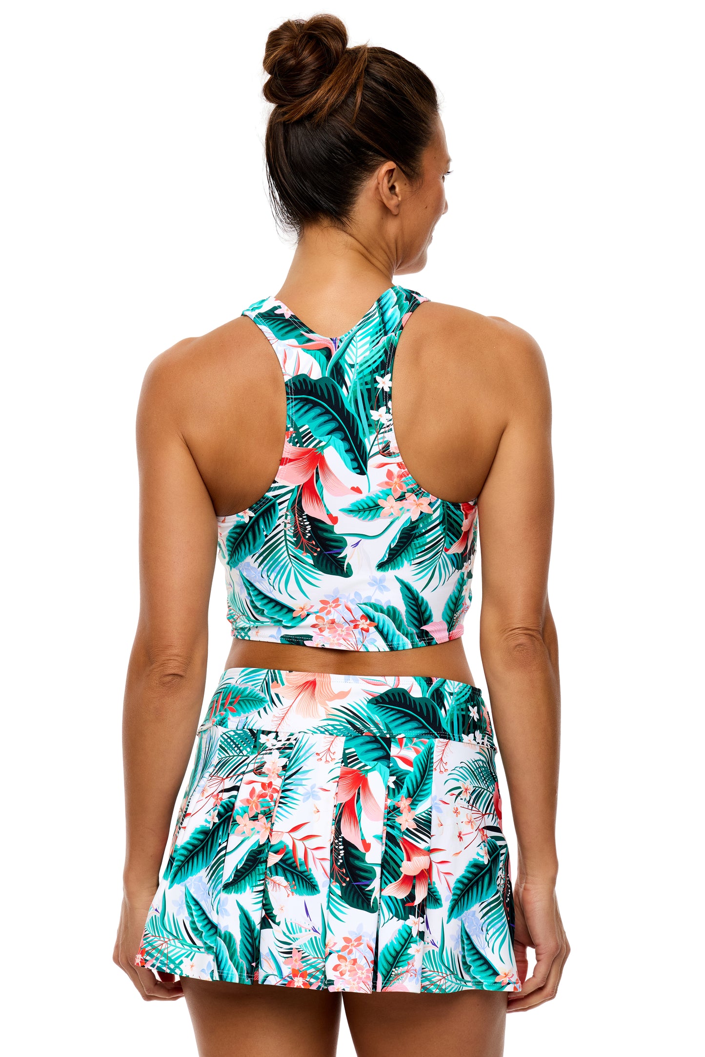 Native Fawna - Courtside Swim Skort - White