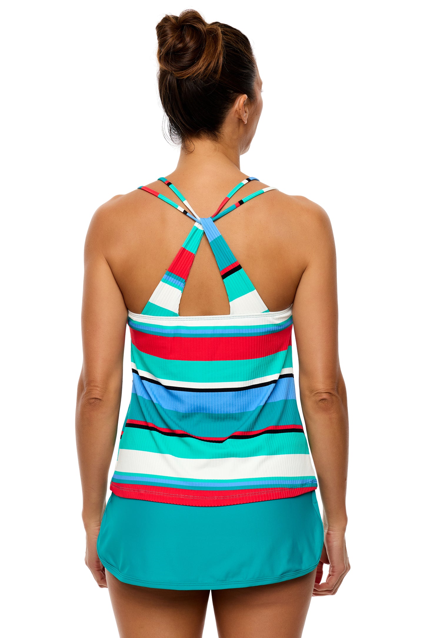 Good Karma - Lotus Swim Skort - Island