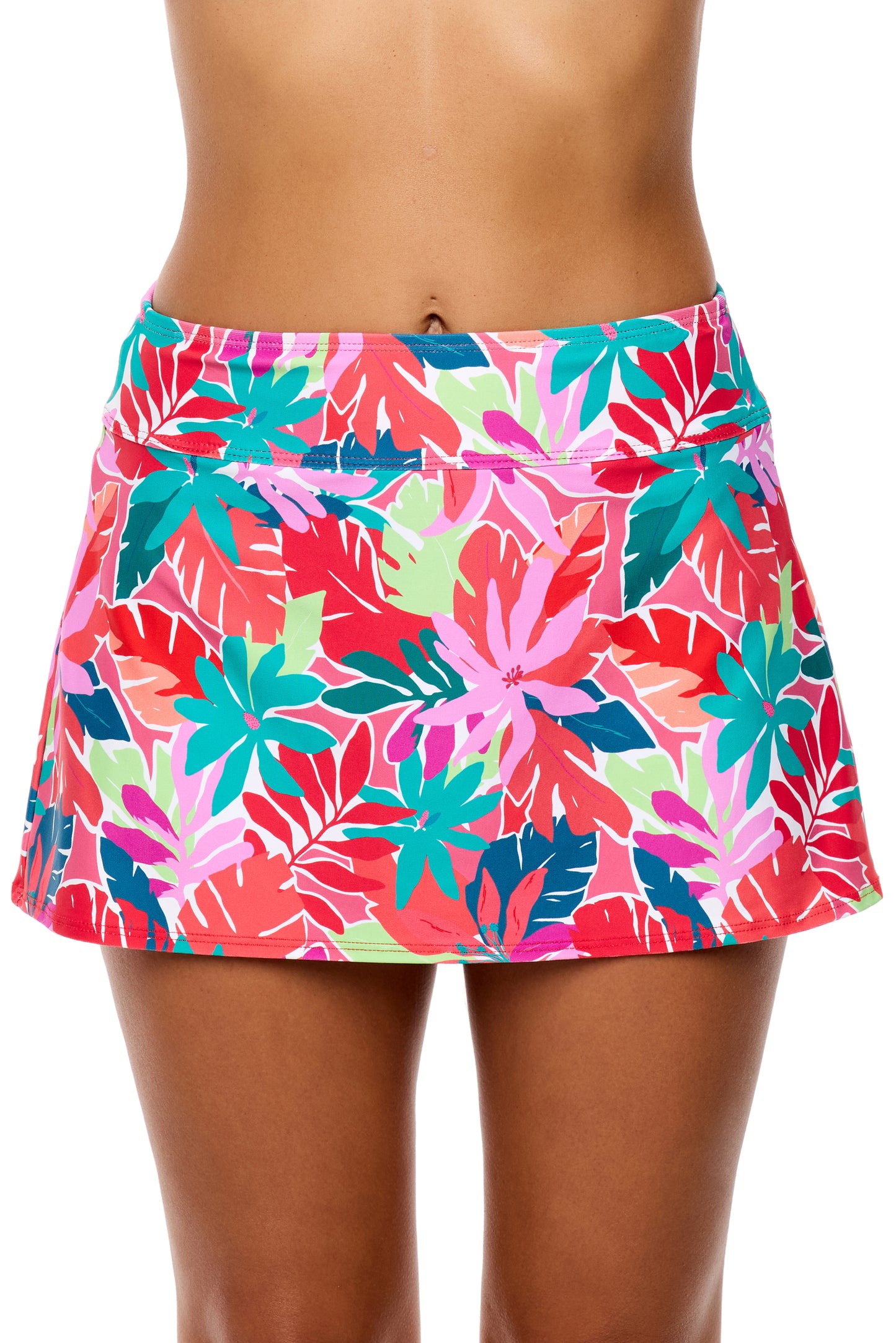Beach Club - Courtside Swim Skort - Red