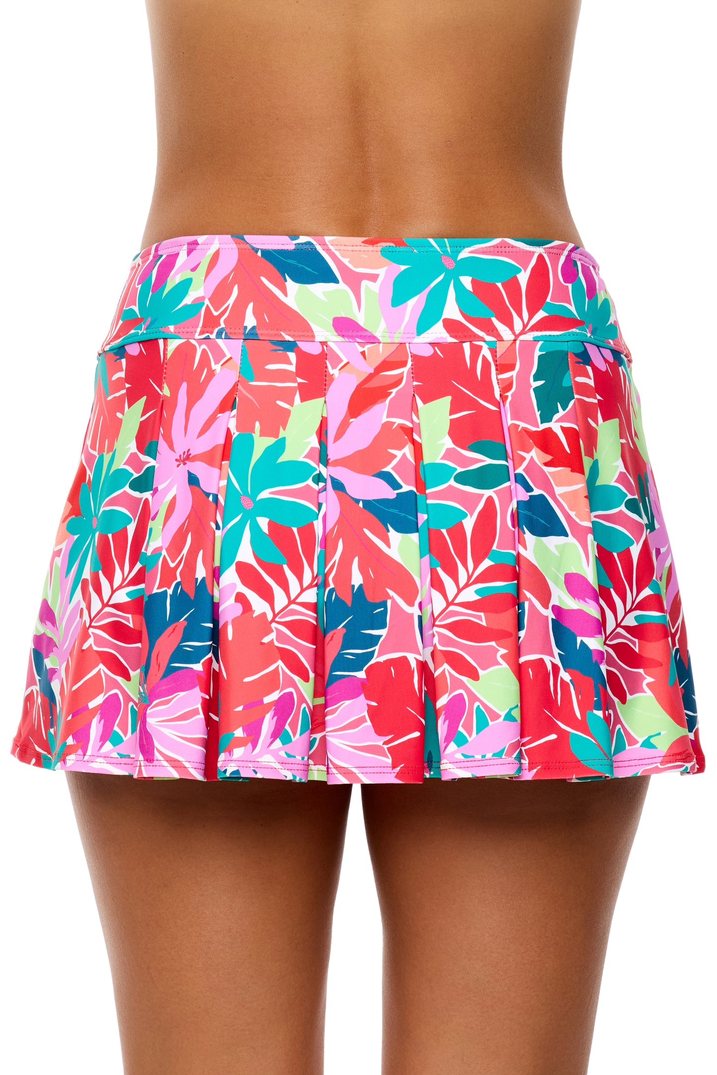 Beach Club - Courtside Swim Skort - Red