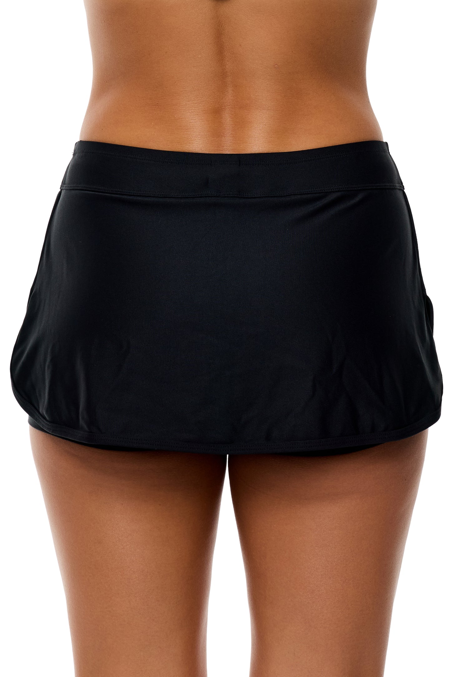 Good Karma - Lotus Swim Skort - Black