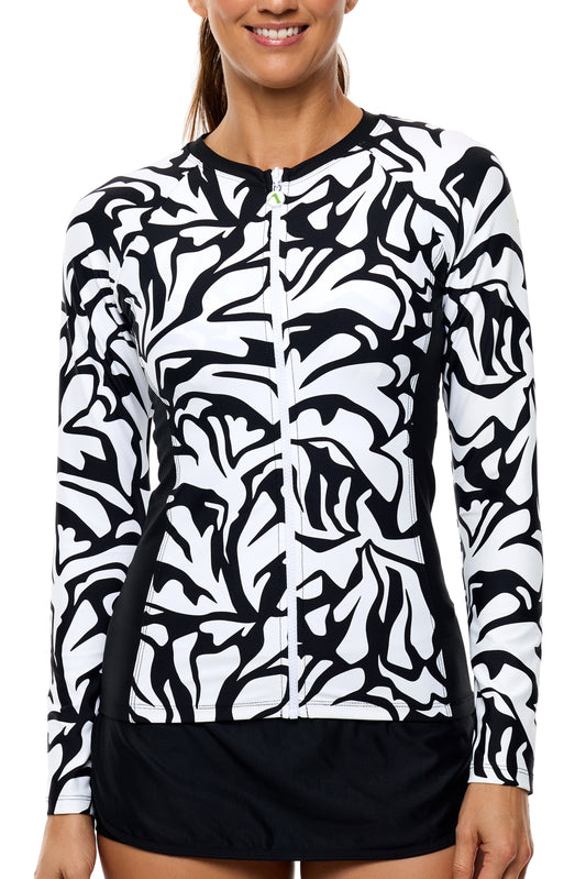 Coral Reef - Long Sleeve Detox Swim Shirt