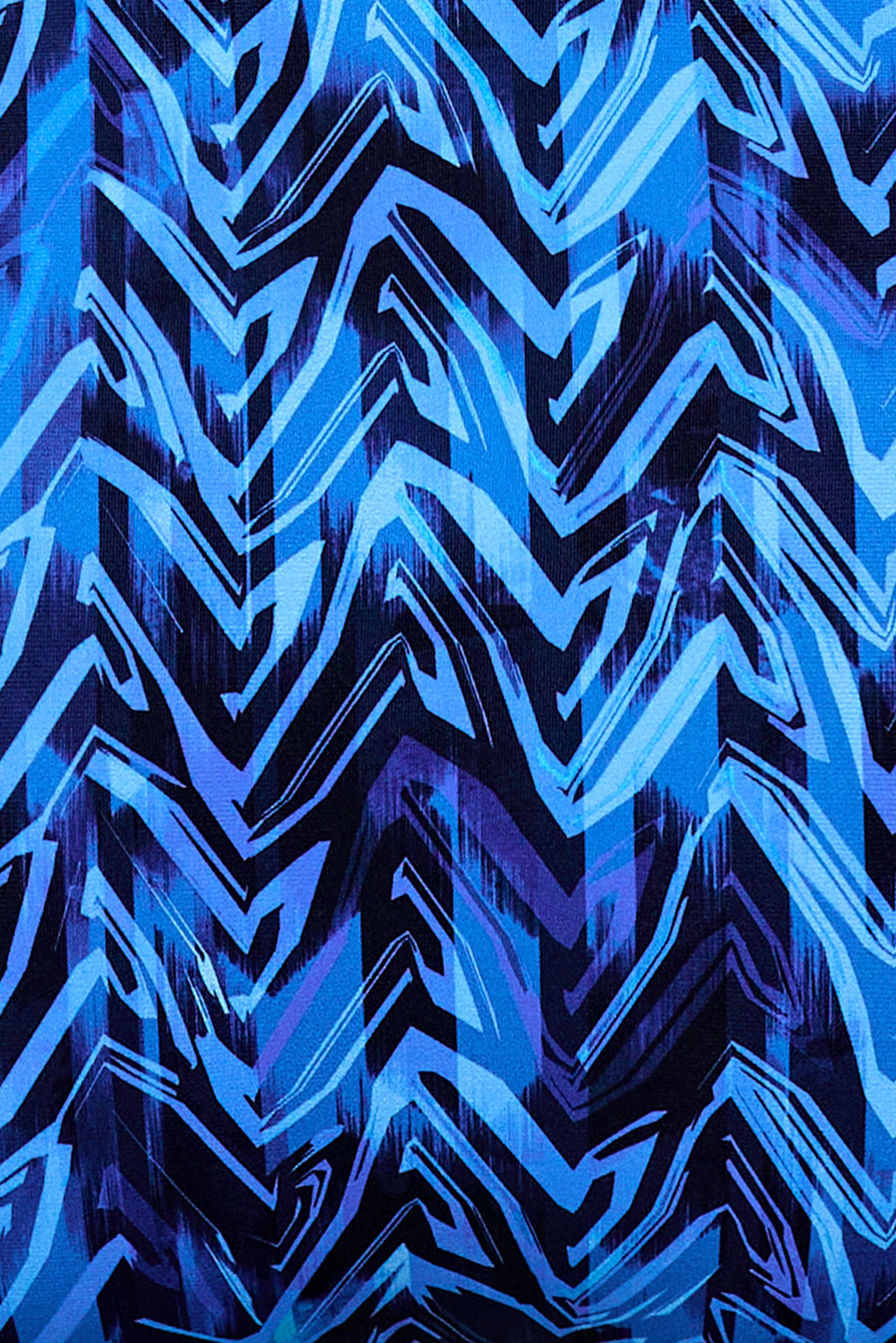 Open Ocean - Static High Neck Swim Top - Navy