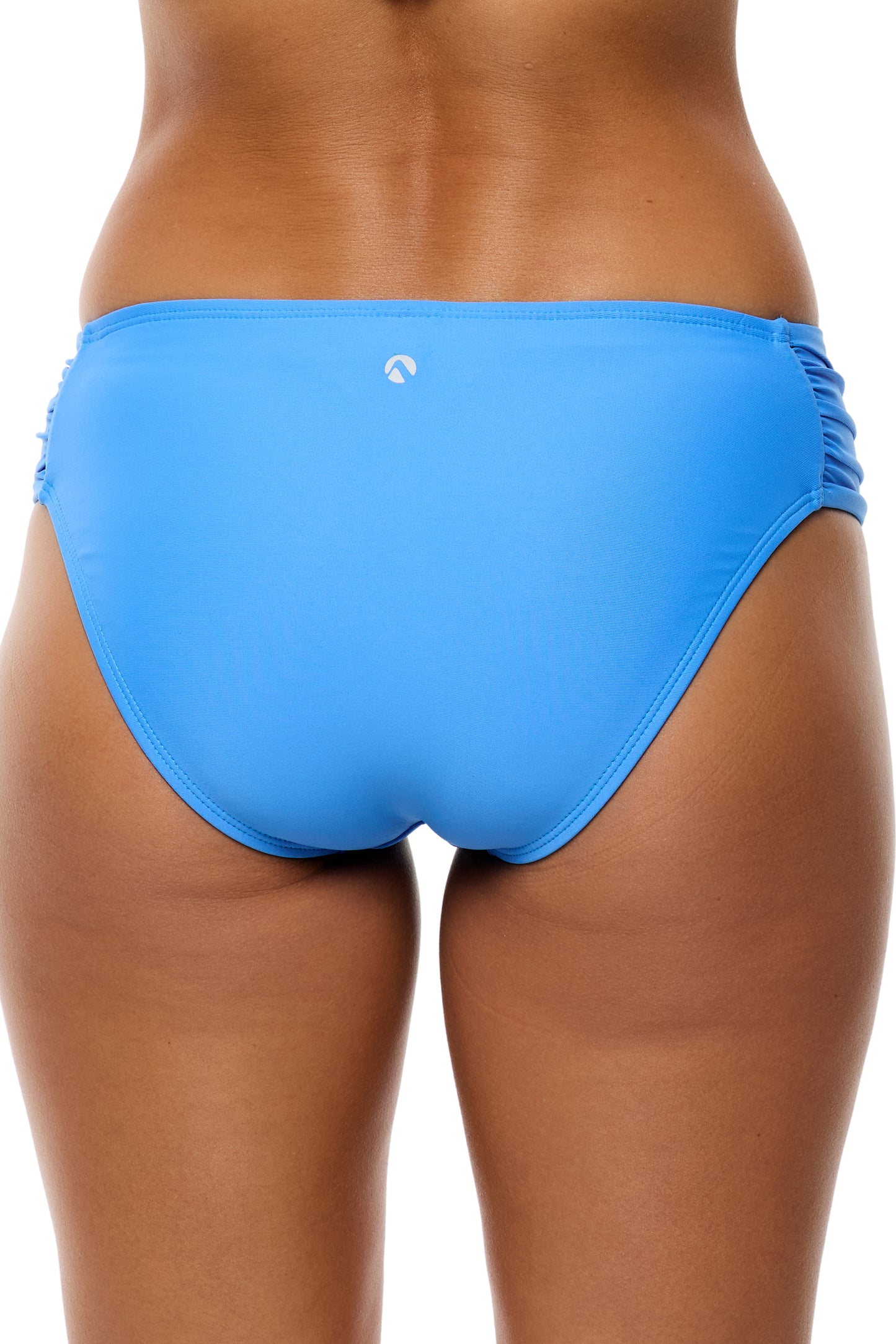 Good Karma - Chopra Midrise Tab Side Swim Bottom - True Blue