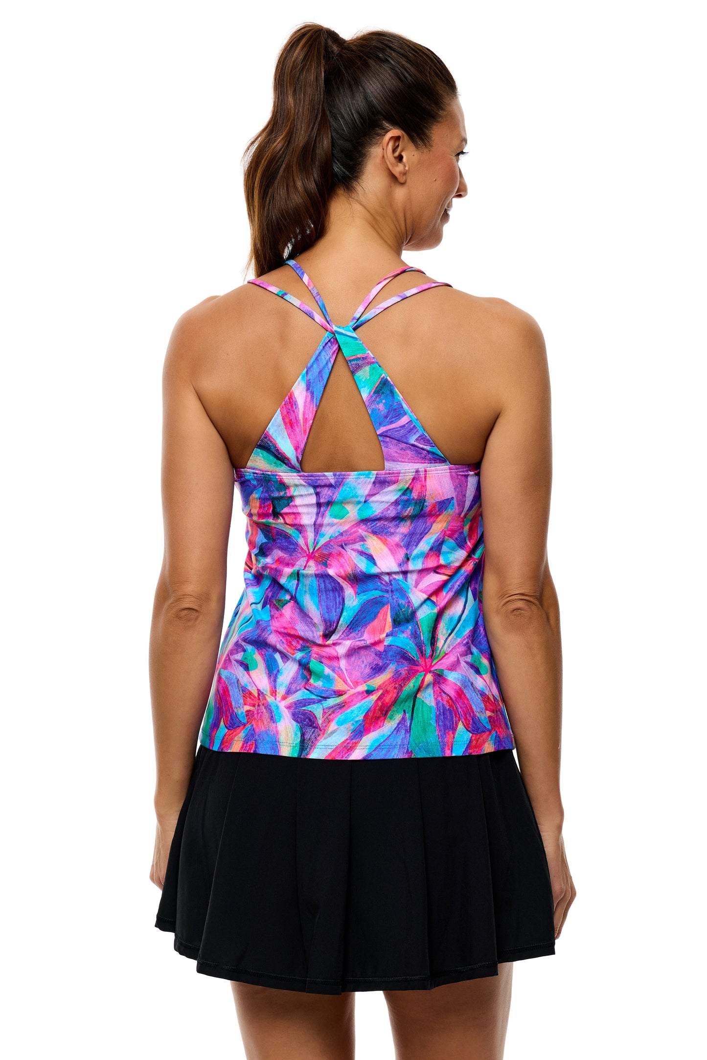 Island Retreat - Third Eye Tankini Swim Top