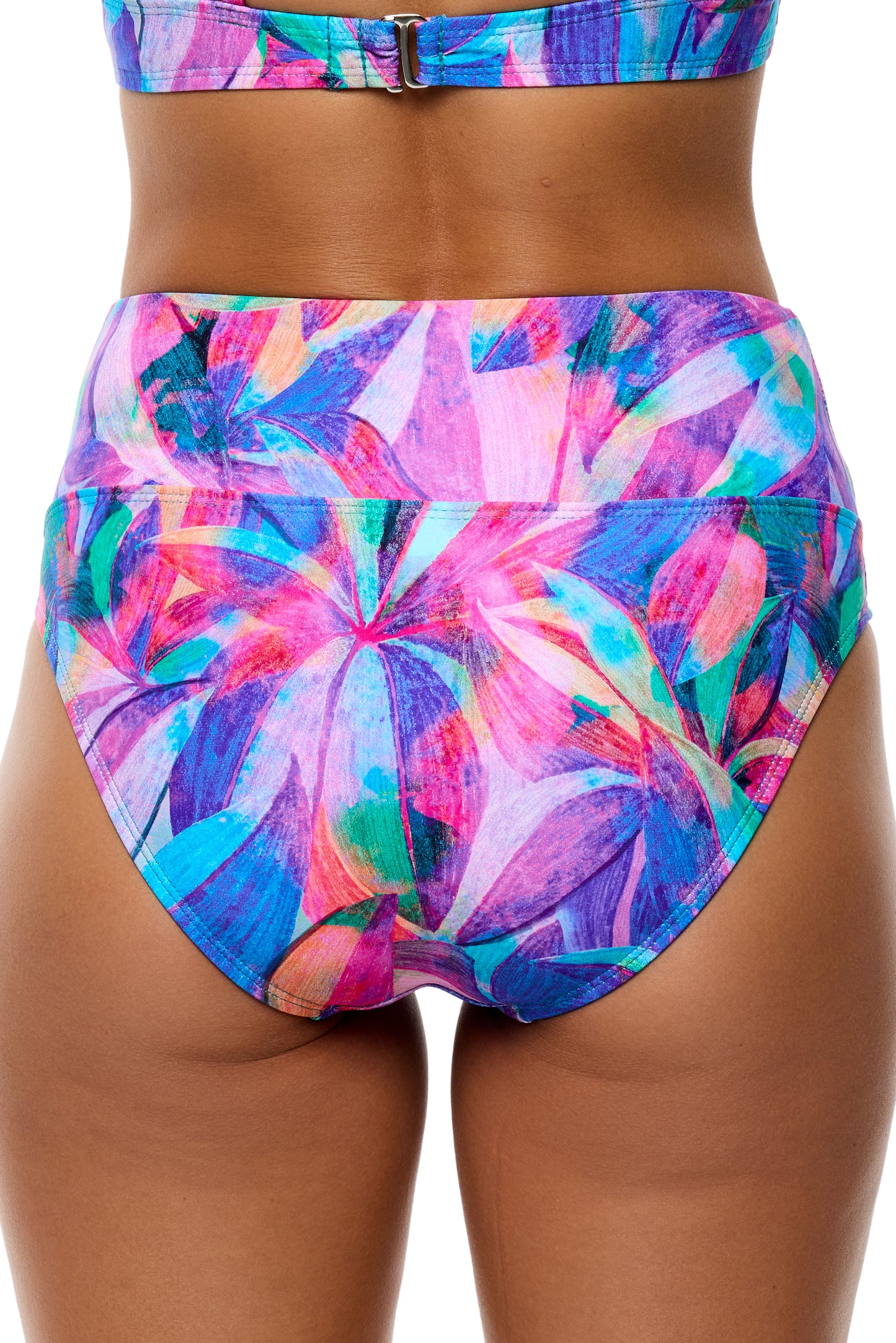 Island Retreat - Harmony High Waist Swim Bottom