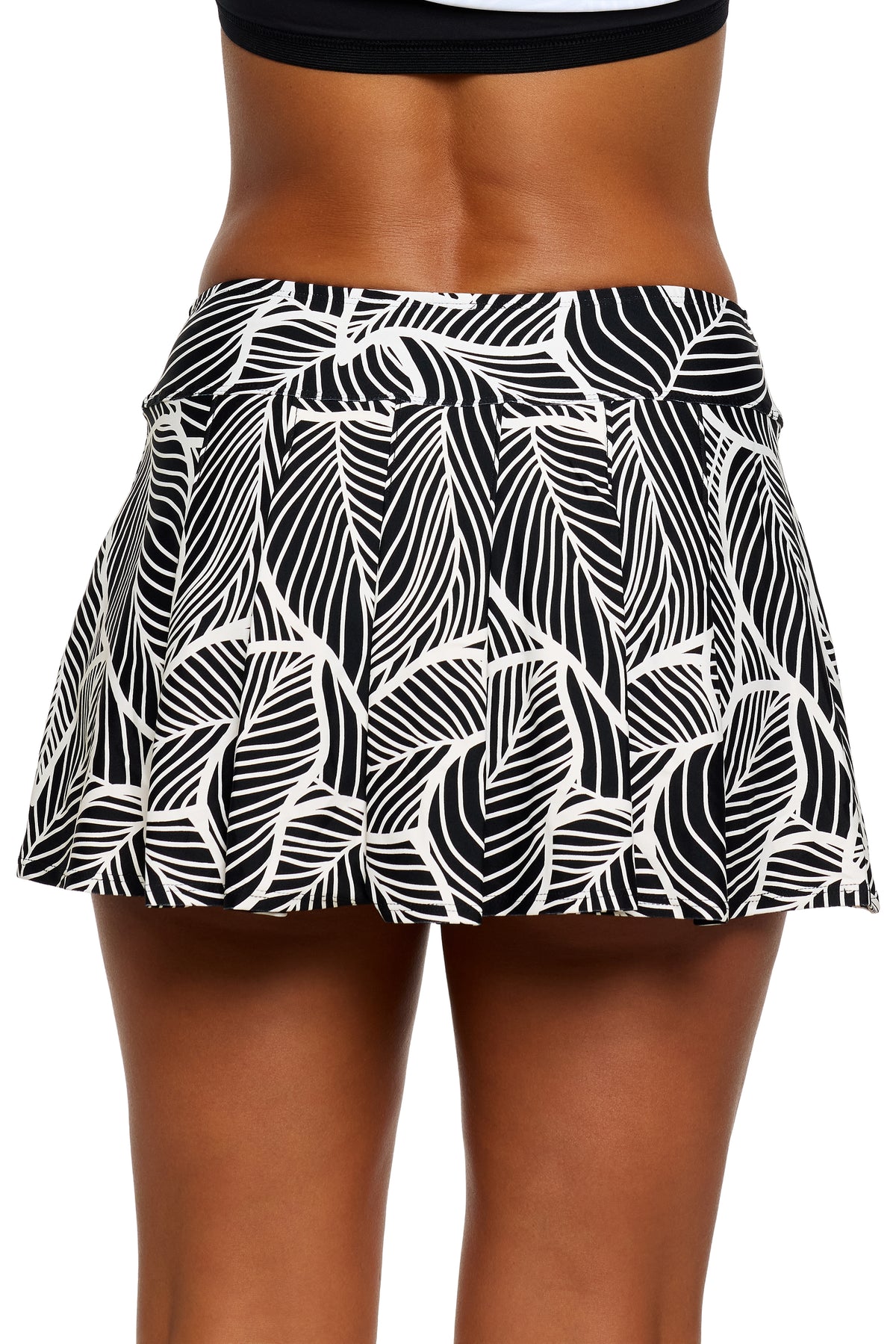 Pilea Palms - Courtside Swim Skirt